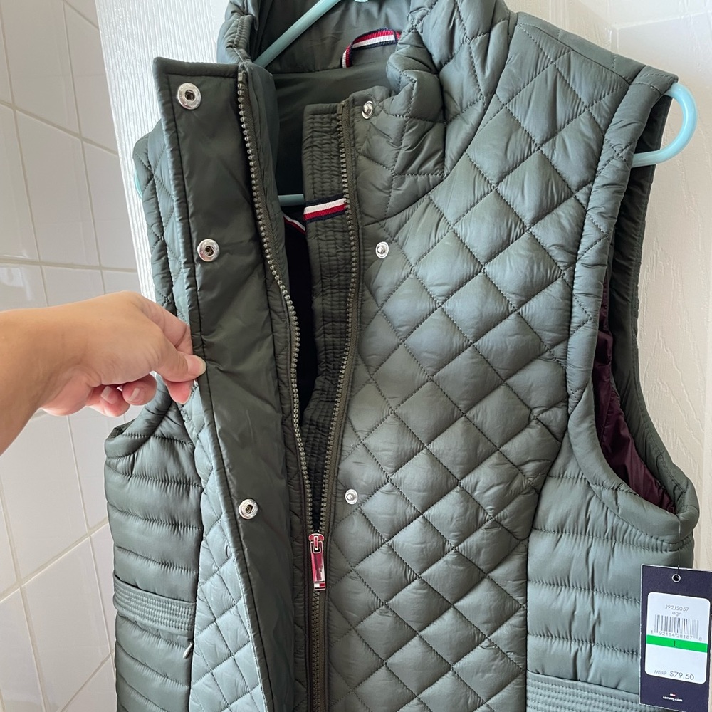 New Green Tommy Hilfiger Vest